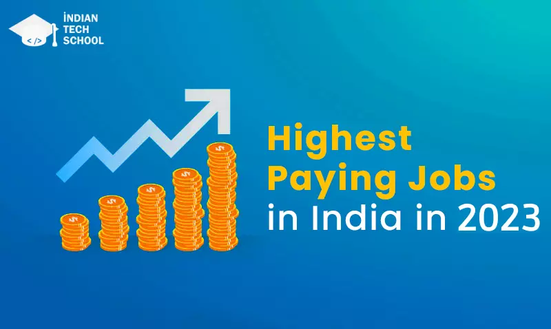 Top Highest Paying Jobs in India for Freshers and Experienced in 2023